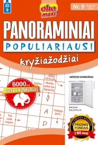 ID 9 oho maxi! Panoraminiai kryžiažodžiai Populiariausi ID 9 oho maxi! Panoraminiai kryžiažodžiai Populiariausi